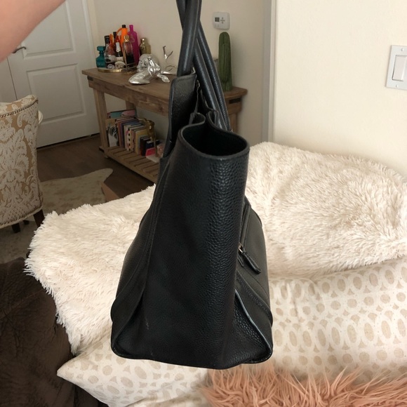 Black Celine Mini Luggage Handbag - Picture 2 of 6